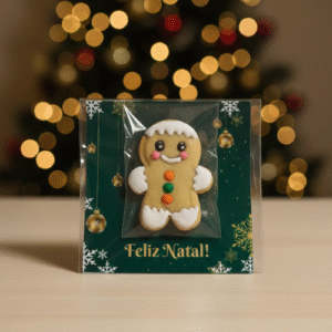 1 Unidade - Biscoito Formato Boneco