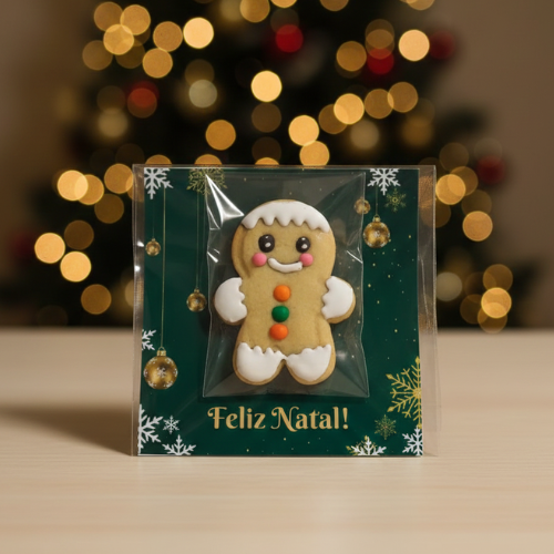 1 Unidade - Biscoito Formato Boneco