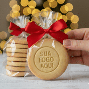 100 unidades de Biscoitos Personalizados Sem glacê
